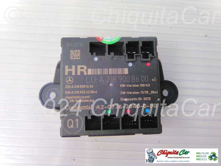 MODULO PORTA TRAS DTA MERCEDES Classe E (212) 