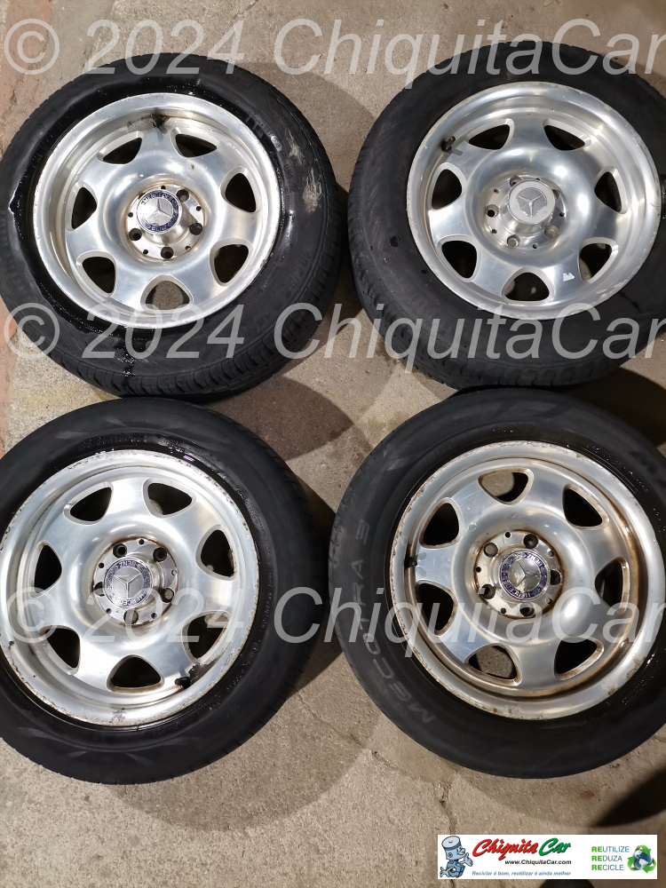 CONJUNTO RODAS C/ JANTE ALUM MERCEDES SLK (170) 